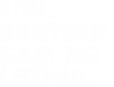 Son Brother Gaming Legend Kids T-Shirt